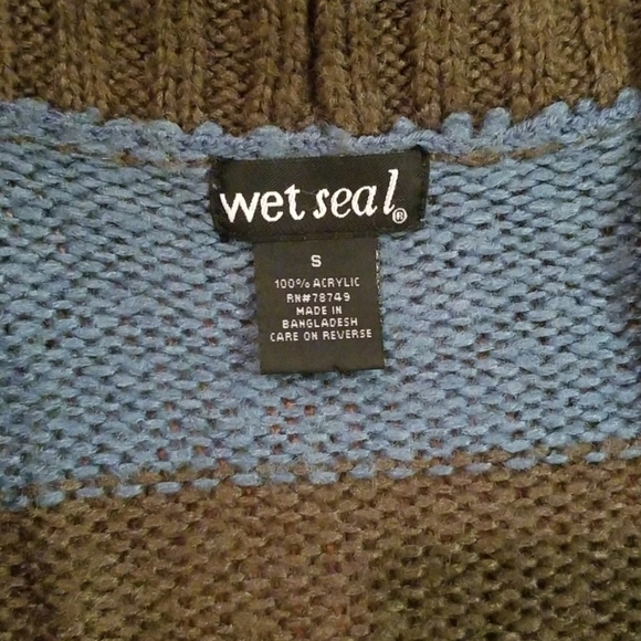 Stripe Long Cardigan - Picture 2 of 4